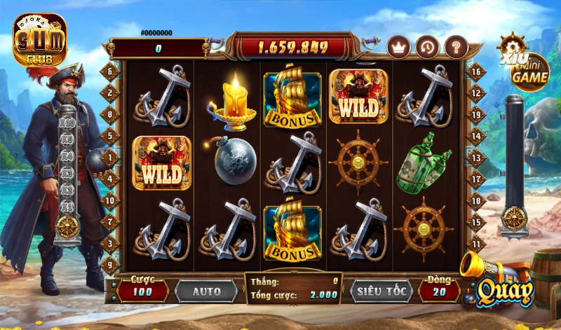 Slot Kho Báu Hải Tặc Sumclub – Hành trình săn thưởng bất tận