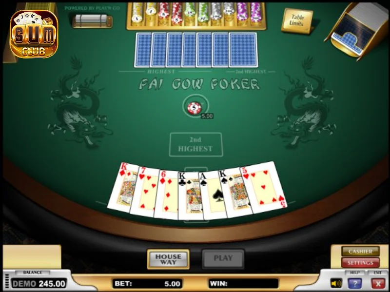 Pai Gow SumClub – Game Bài Triệu Đô Đã Đến Việt Nam