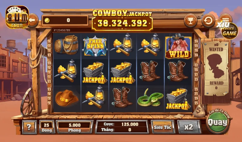 Huyền thoại Cowboy Sumclub – Trải nghiệm slot săn hũ khủng